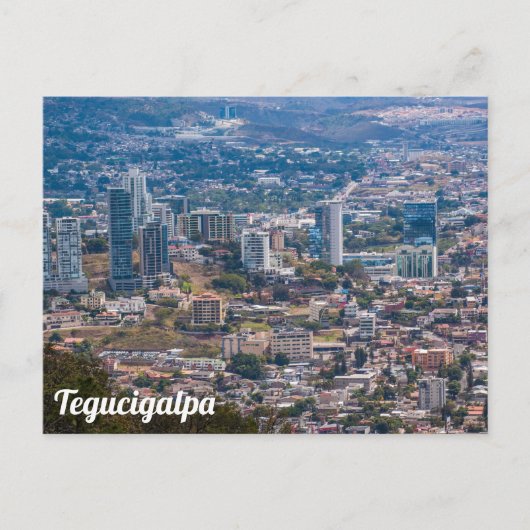 Tegucigalpa, stad Honduras Briefkaart (Voorkant)