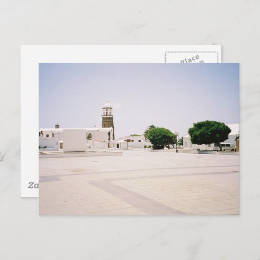 Teguise en niemand anders briefkaart (Voorkant / Achterkant)