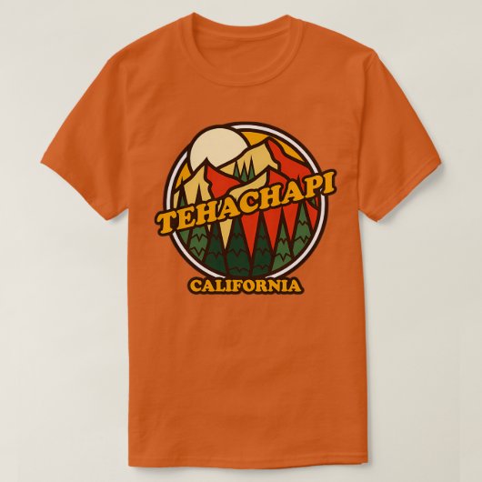 Tehachapi California Mountain Hiking TShirt 2 (Design voorkant)
