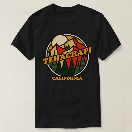 Tehachapi California Mountain Hiking TShirt 3 (Design voorkant)