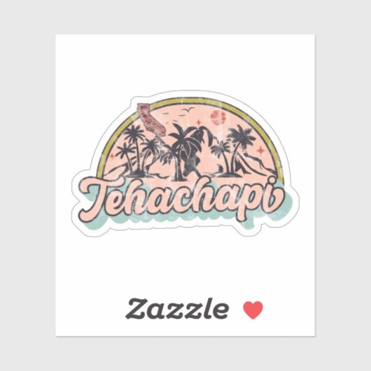Tehachapi, Californië Sticker (Vel)