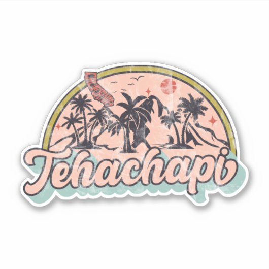 Tehachapi, Californië Sticker (Voorkant)