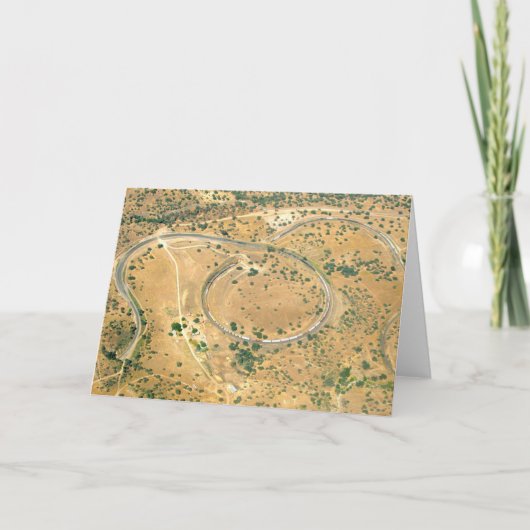 Tehachapi Loop Kaart (Voorkant)