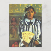 "Tehamana heeft veel ankers" - Briefkaart van Gaug (Voorkant)