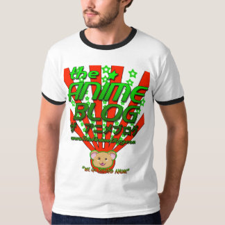 tehanimebloglogo - green-sun t-shirt