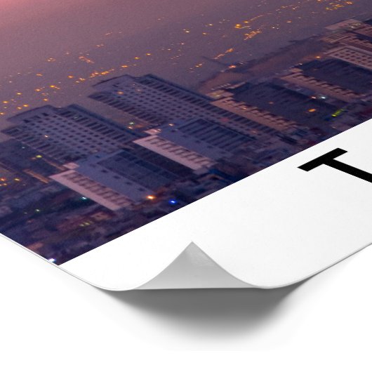 Teheran in Iran Poster (Hoek)