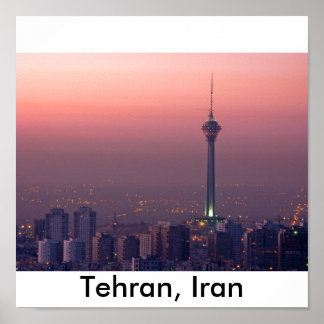 Teheran in Iran Poster