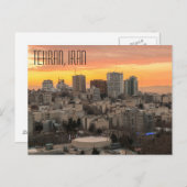 Teheran, Iran Briefkaart (Voorkant / Achterkant)
