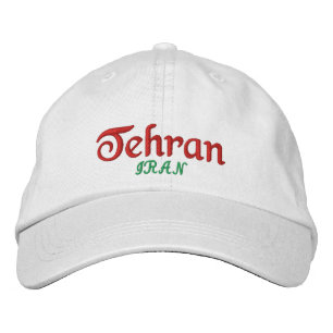 Teheran Iran Geborduurde Pet