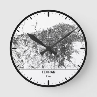 Teheran Klok Stad Lijn Kunst