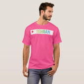 Teheran Rainbow Iran T-shirt (Voorkant volledig)