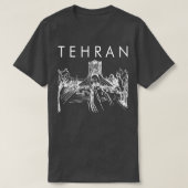 Teheran Traveling Teheran Travel Iran reis Teheran T-shirt (Design voorkant)