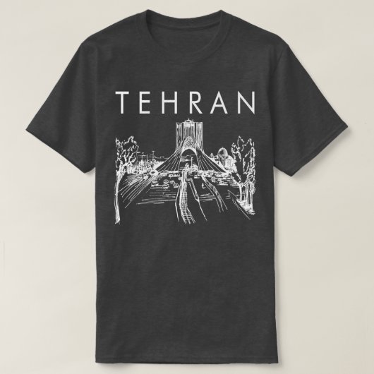 Teheran Traveling Teheran Travel Iran reis Teheran T-shirt (Design voorkant)