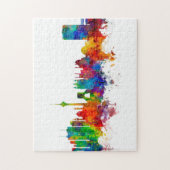 Tehran Iran Skyline Legpuzzel (Verticaal)