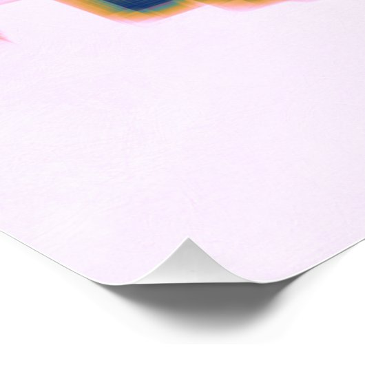 Tehran Skyline Perfect Poster (Hoek)