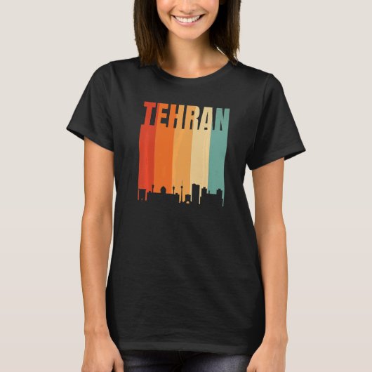 Tehran Skyline T-shirt (Voorkant)