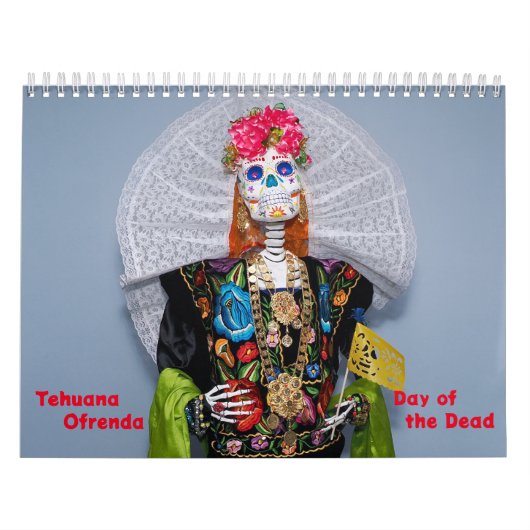 Tehuana Ofrenda - Dag van de Doden Kalender (Hoes)