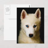 Tehya - Siberian Husky Briefkaart (Voorkant / Achterkant)