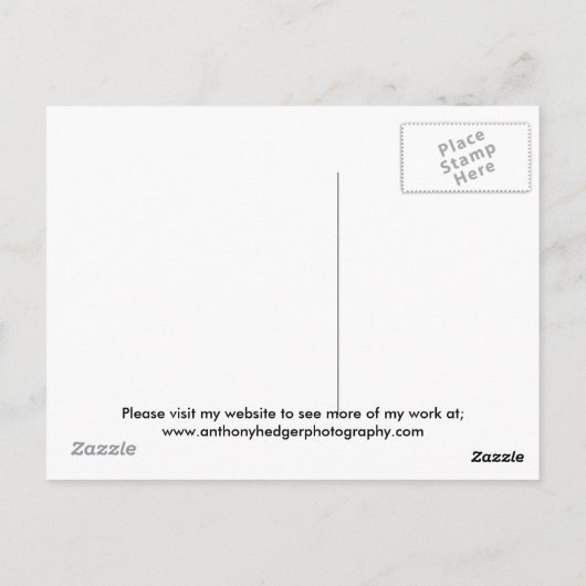 Tehya - Siberian Husky Briefkaart (Achterkant)