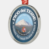 Teide Metalen Ornament (Links)