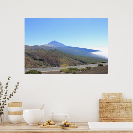 Teide Poster (Keuken)