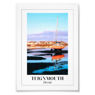 Teign, Teignmouth, Devon Foto Afdruk
