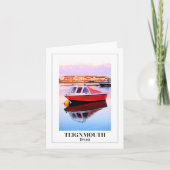 Teign, Teignmouth, Devon Kaart (Voorkant)