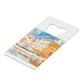 Teignmouth Creditkaart Flessenopener (Achterkant Gekanteld)