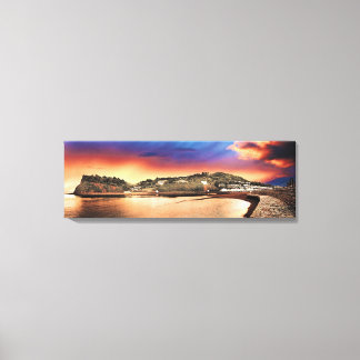 Teignmouth of South Devon, Verenigd Koninkrijk (Ca Canvas Afdruk