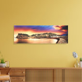 Teignmouth of South Devon, Verenigd Koninkrijk (Ca Canvas Afdruk (Insitu (Woonkamer))