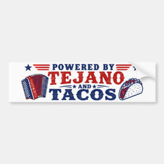 Tejano & Tacos Bumpersticker