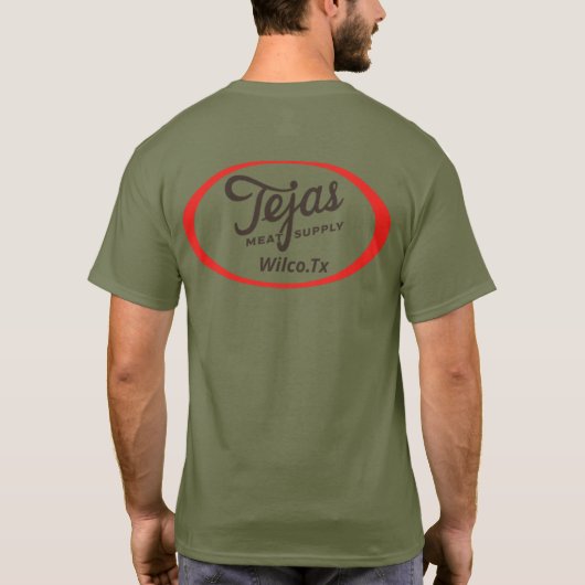 Tejas Vleesvoorziening T-shirt (Achterkant)
