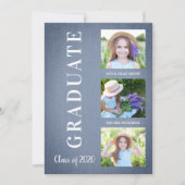 Tejido azul antes de la graduación de K Tres sesio (Voorkant)