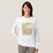 Tejon quadrangle toont San Andreas Rift T-shirt (Voorkant volledig)