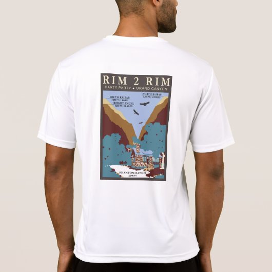 Tek Back Alleen reageren T-shirt (Achterkant)