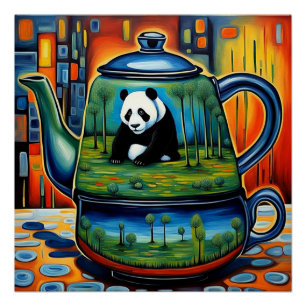 Tekanne Dyr 7 Perfect Poster