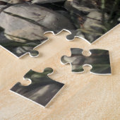 tekapo-bloemen meer legpuzzel (Zijkant)