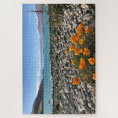 tekapo-bloemen meer legpuzzel (Verticaal)