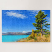 tekapo blue lake legpuzzel (Horizontaal)