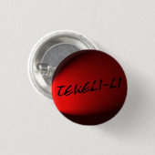Tekeli-li Ronde Button 3,2 Cm (Voorkant /achterkant)