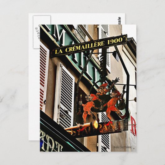 Teken 14 Briefkaart (Voorkant / Achterkant)