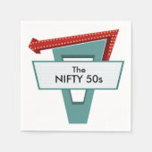 Teken 1 van 50 jaar servetten (Voorkant)