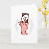 Teken +25 kaart (Gele Bloem)