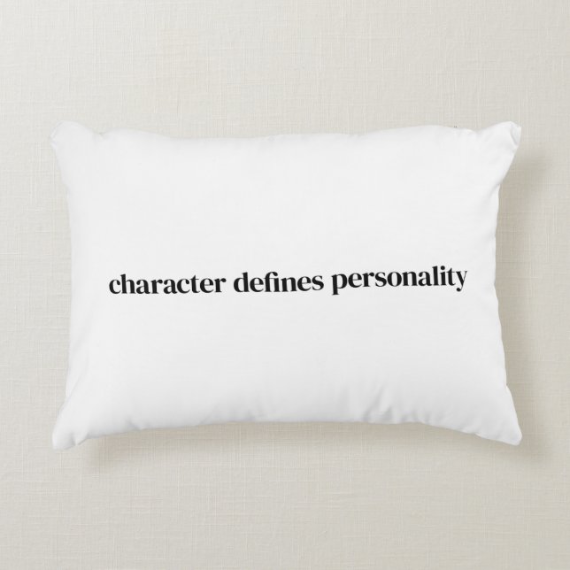Teken Accent Pillow Kussen (Voorkant)