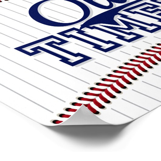 Teken afdrukken van de OUDE TIMERS van de Baseball Poster (Hoek)