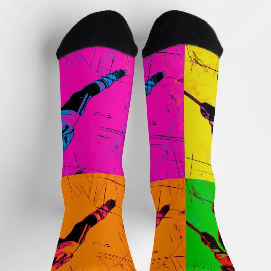 Teken afhandelen - Hockey-spelers Sokken (Top)