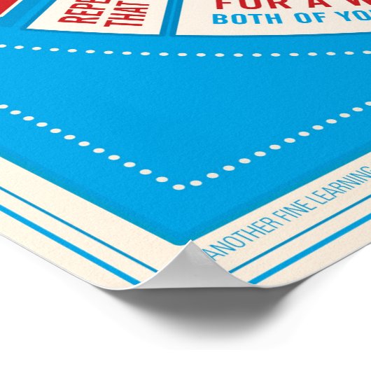 Teken als het poster van het Kijken van de Niemand (Hoek)