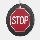 Teken annuleren keramisch ornament (Links)