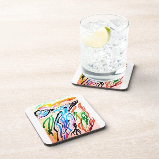 Teken Bier Onderzetter (Rechterzijde)