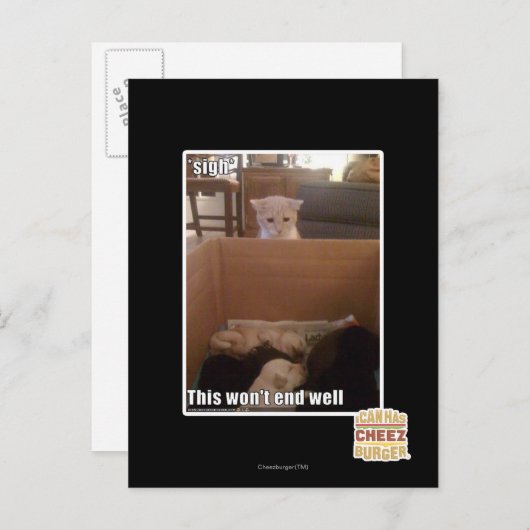 teken briefkaart (Voorkant / Achterkant)